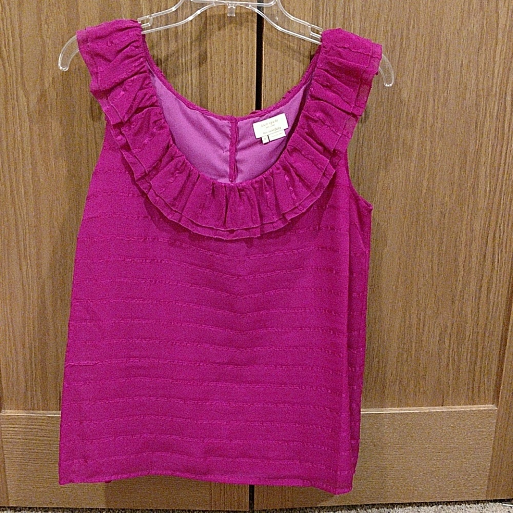 Kate Spade Fuscia blouse